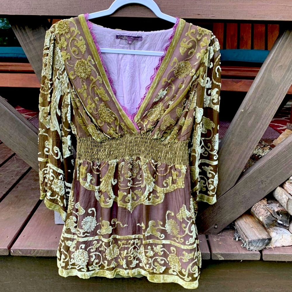 Hale Bob exquisite Blouse - Picture 2 of 14